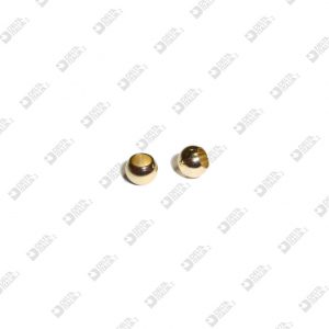8660 SPHERE D. 10 PASSING HOLE MM 6 BRASS