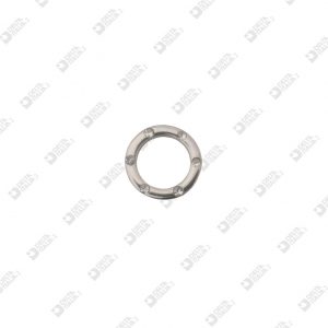 8900/16 RING HALF-RING SECTION WITH STRASS ZAMAK