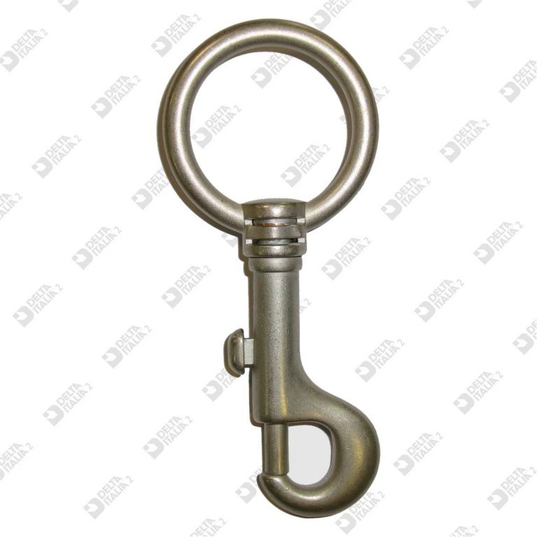 Moschettone Mm Con Anello Tondo Mm Zama Delta Italia Srl