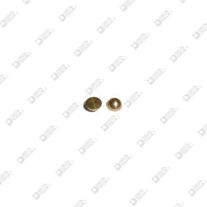 63777 HALF-SPHERE 8X4 BRASS