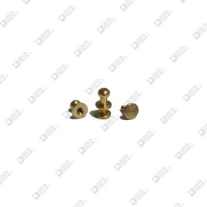 65488 STUD 8X 9,5 SF. 6 M 3 BRASS+ SCREW 65487 TC 8X 9,2 M 3X 7,9 BRASS