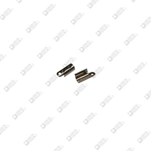 4487 BIG CORD END 4,5X10 HOLE 3,5 BRASS
